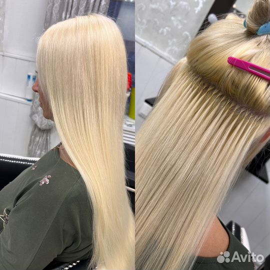 Наращивание волос по испанской технологии/обучение