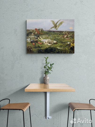 Васнецов картина- После побоища Игоря Святославича