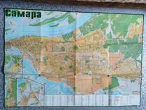 Карта Тольятти и Самары