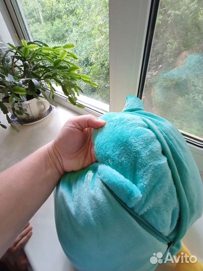 Игрушка подушка плед