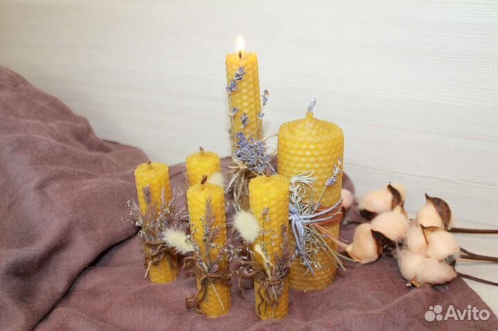 Свечи из вощины