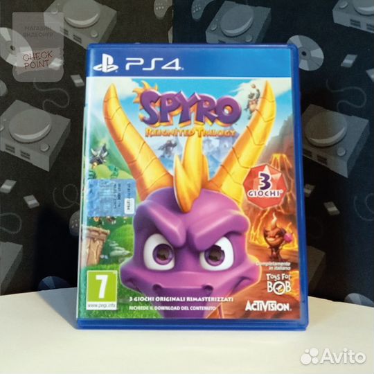 Spyro Reignited Trilogy Ps4