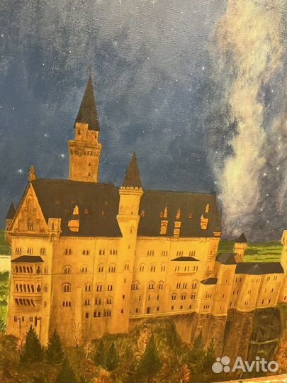 Картина маслом на холсте пейзаж