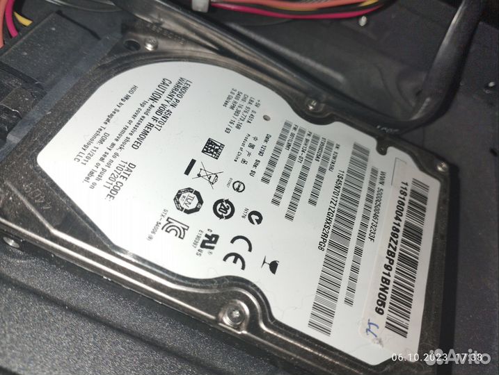 2.5HDD жёсткий диск 500 гб