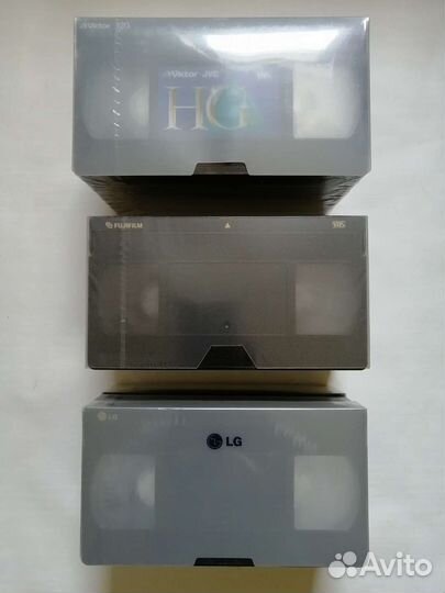 Видеокассеты VHS S-VHS - 120 новые