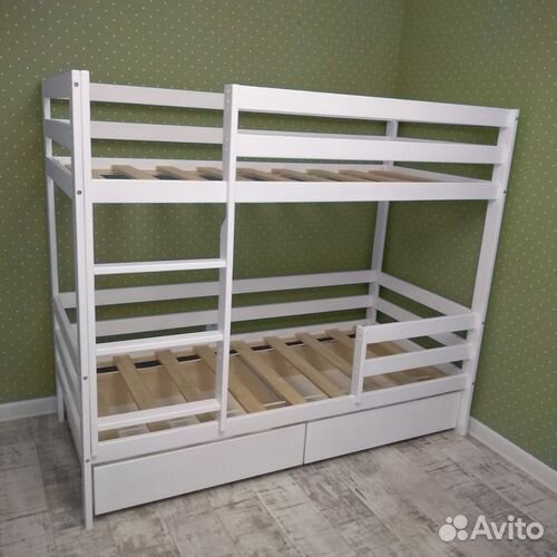 Кровать берёза двухъярусная 