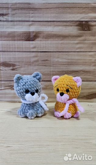 Вязаные игрушки ручной работы