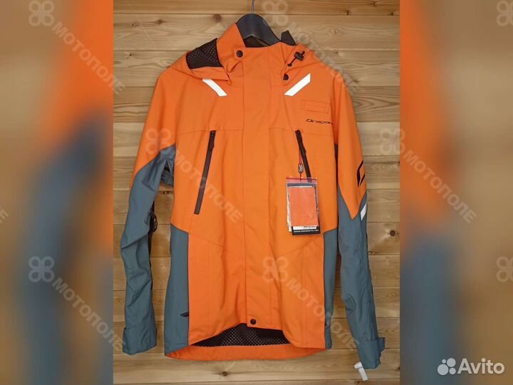 Мембранная куртка quad 2.0 orange-arctic (S)