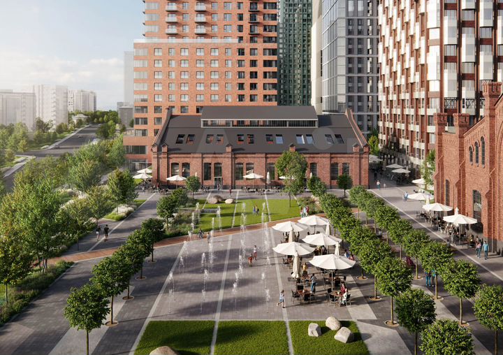 2-к. квартира, 128,6 м², 32/33 эт.