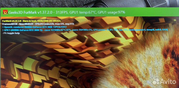 Видеокарта Gigabyte GeForce RTX 3080Ti 12 Gb