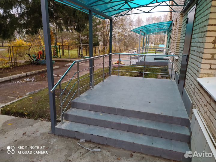 Перила из нержавеющей стали