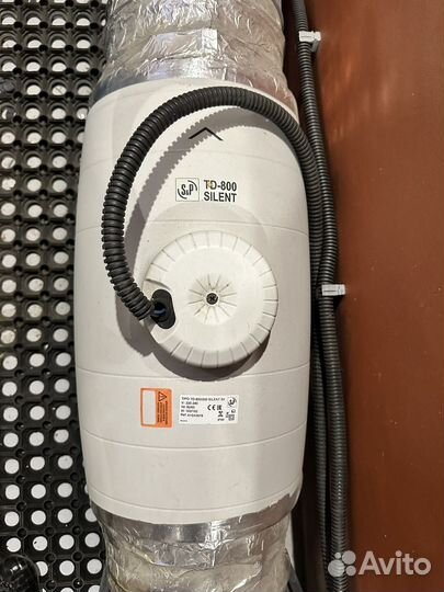 Канальный вентилятор TD-800/200 silent 3V