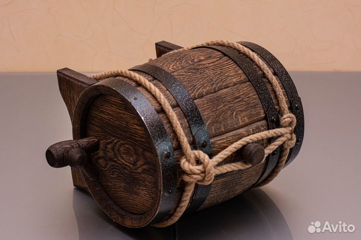 Бочка дубовая 5 литров