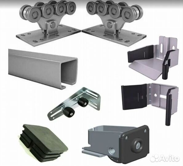 Комплект для откатных ворот неоц. ш 5,3м