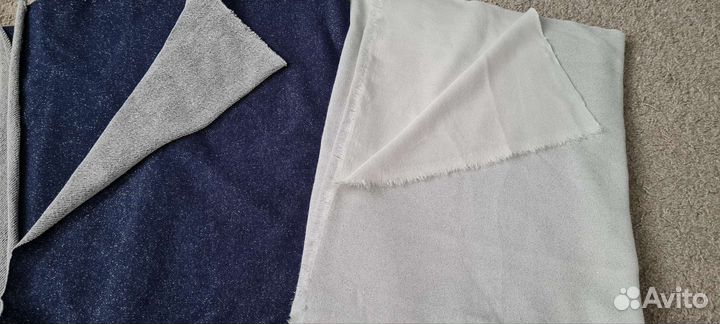 Отрезы ткани пакетом