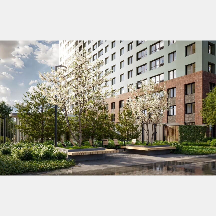 1-к. квартира, 35,1 м², 8/17 эт.
