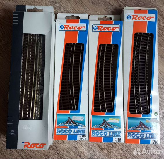 Roco line стрелки, рельсы но 1/87