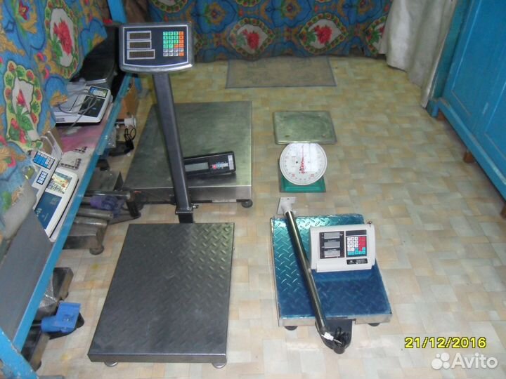 Весы торговые электронные, механические