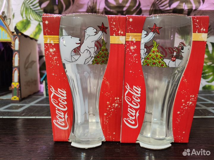Коллекционные стаканы Coca-Cola