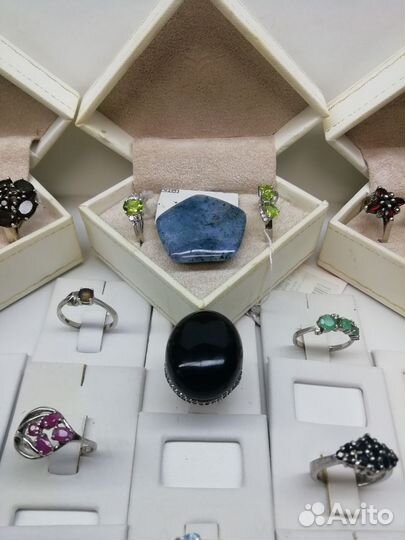 Кольца из серебра 925 пробы