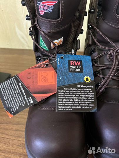 Ботинки Red Wing42(27см)берцы 3548 зимние