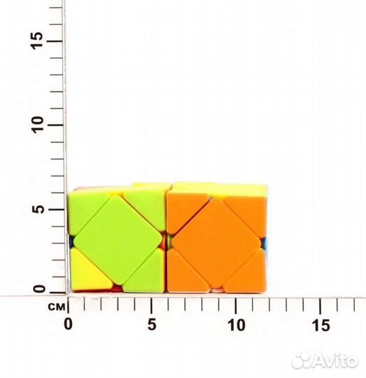 Кубик рубика-головоломка в дисп. 6шт(цена за 1шт)