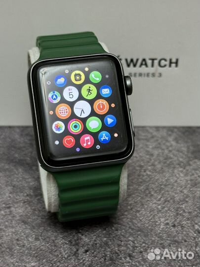 Часы apple watch 3 42mm акб 85