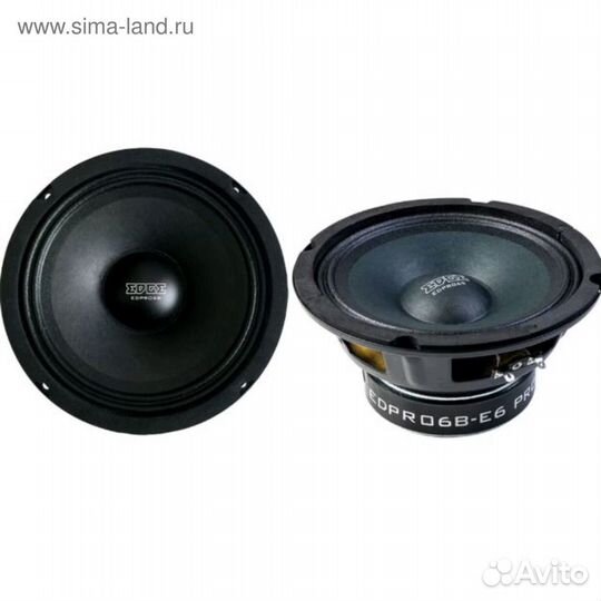 Динамики 16,5см. Edge edpo6b-cl 300w