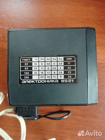 Фотовспышка. Электроника. СССР