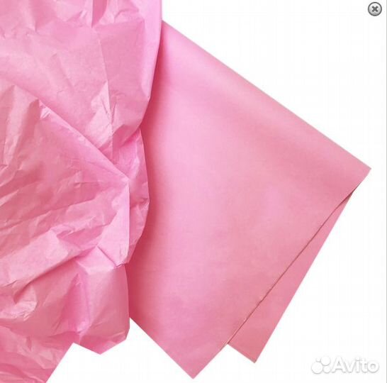 Бумага тишью (папиросная) В рулоне, цветная