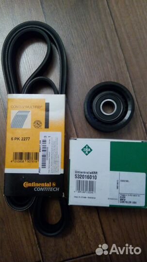 Продам помпу, ремень, ролики на Mersedes ML 270