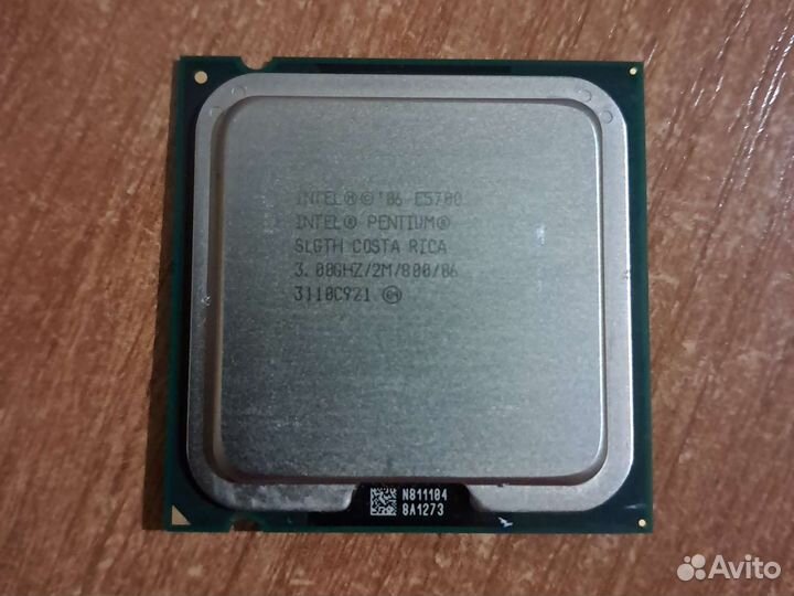 Процессор Intel Pentium Dual-Core E5700