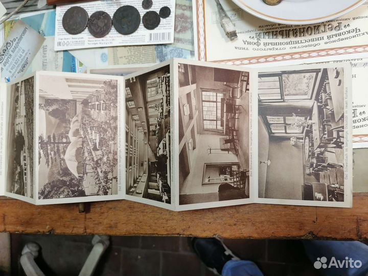 Комплект открыток bad Schwarzbach 20е г