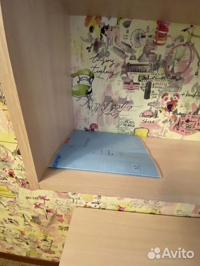 Письменный стол с полками бу