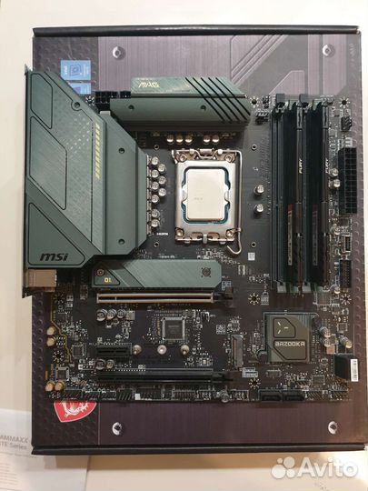 Комплект процессор, материнская плата, память