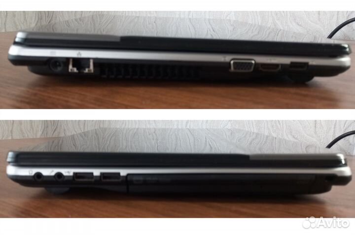 Офисный ноутбук EMachines D640G на SSD+HDD