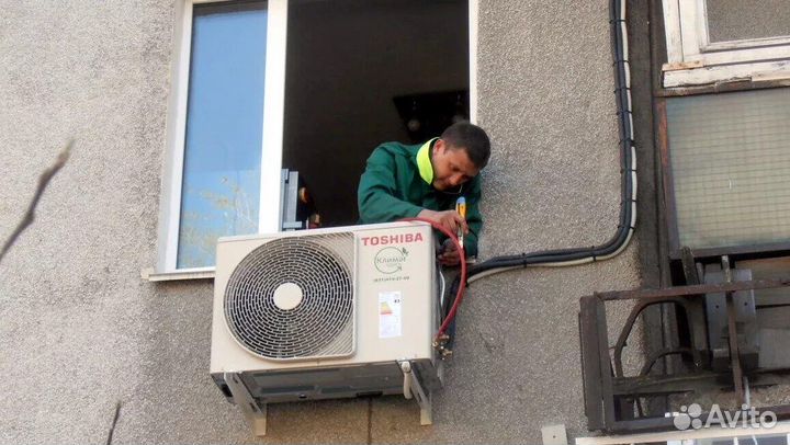 Установка кондиционеров