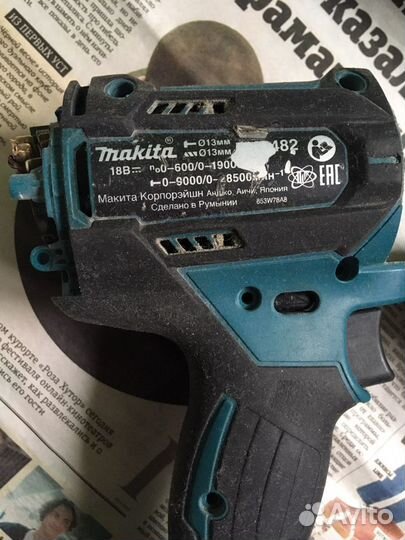 Шуруповерт makita