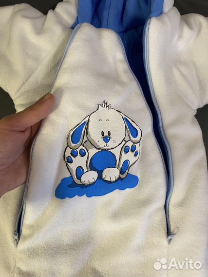 Флисовый конверт на выписку