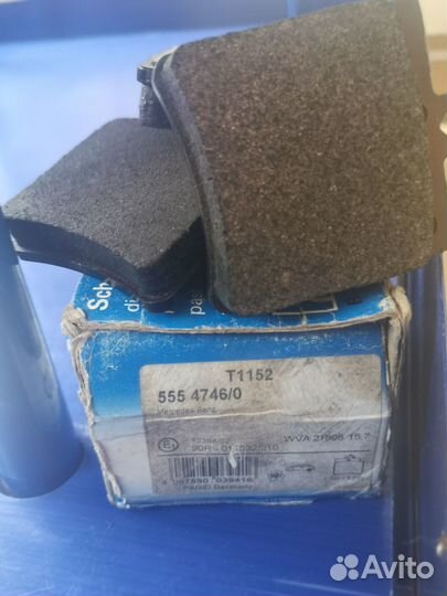 Колодки дисковые зад. MB W201 2.0-3.0TD 96-02г. T1