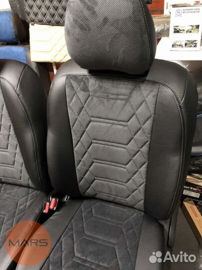 Авточехлы на Ниссан Кашкай из экокожи