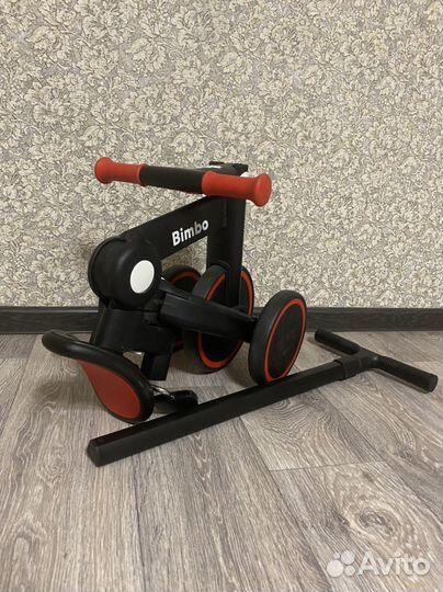 Велосипед беговел 3 в 1 с ручкой