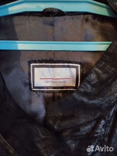 Куртка кожаная