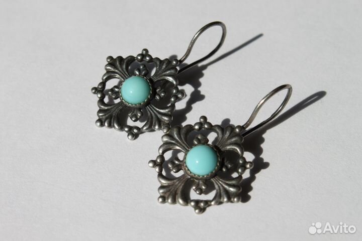 Винтажные серьги. 