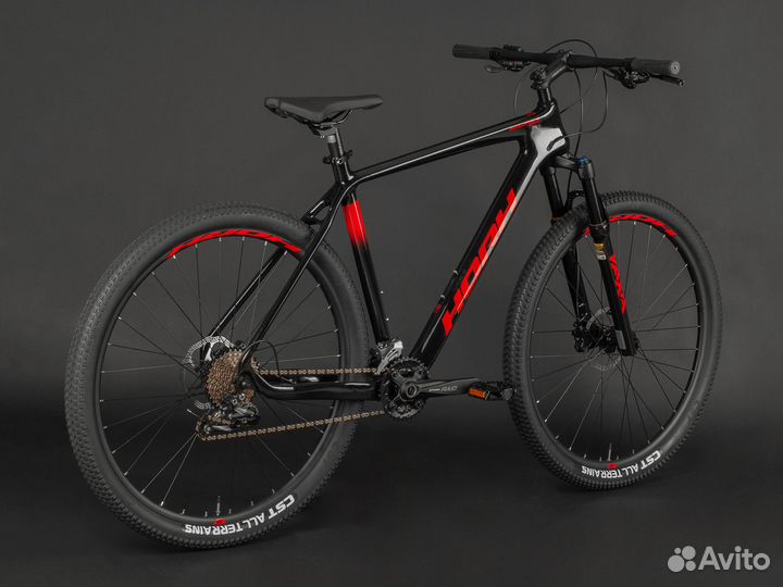 Велосипед horh echo-9.1 29 carbon (2023) Black-Red