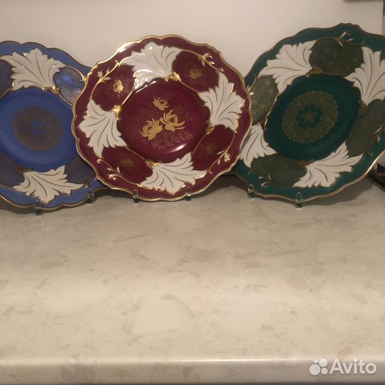 Тарелки веймар три штуки