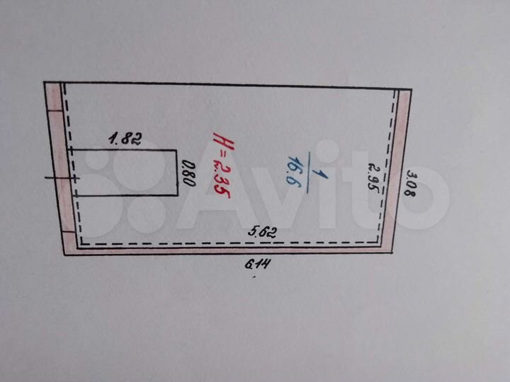 Гараж, 17 м²