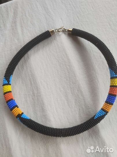 Чокер из бисера