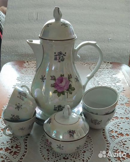 Кофейный сервиз мадонна гдр