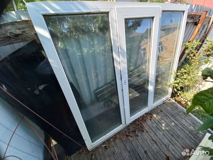 Окна пластиковые бу